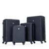 Luggage 4 Piece Lightweight Suitcase With Rotating Wheels, 24" And 28" With Tsa Lock, (16/20/24/28) - Black - Image 10