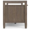 Ela - Entryway Storage Bench - Smoky Brown - Image 2