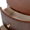 Valentine - 2 Drawer Storage Side Table - Dark Walnut - Image 8