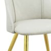 Gaines - Synthetic Leather Side Chair (Set of 2) - White - Image 5