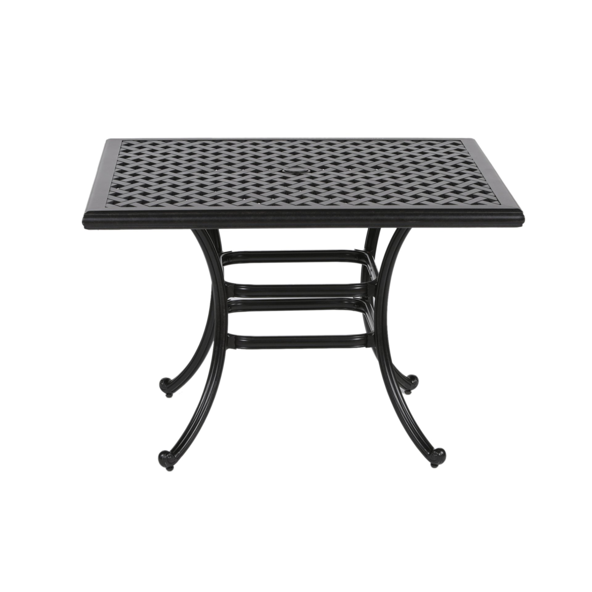 44" Square Dining Table - Dark Lava Bronze - Image 4