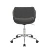 Margarite - Contemporary Task Chair - Chrome / Gray - Image 4