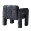 31.10" Boucle Upholstered Accent Chair - Dark Gray - Image 10