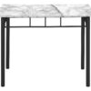 Dining Table Set, 5 Pieces Set, Small, Rectangular, Contemporary & Modern - White - Image 2