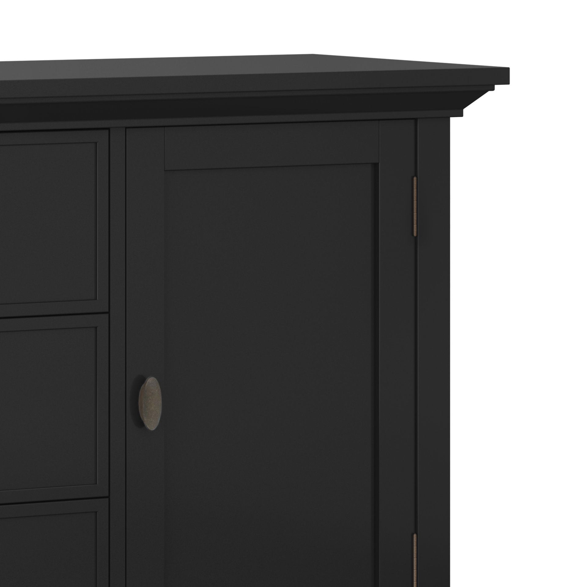 Redmond - Medium Storage Cabinet - Black - Image 5