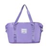 5 Piece Set (20"24"28 +A Travel Bag And A Toiletry Bag), Pp Hardshell Carry On Luggage Set With Tsa Lock Carry On Suitcase Luggage Durable Suitcase - Purple - Image 15