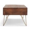 Hunter - Lift Top Coffee Table - Umber Brown - Image 3