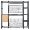 Open Style Wardrobe With Hanging Rails, Shelves And Drawers - White - Image 22