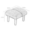 Reclining Chair - Gray - Image 11