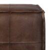 Brody - Square Pouf - Distressed Dark Brown - Image 5