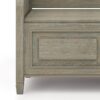 Connaught - Entryway Storage Bench - Distressed Gray - Image 6