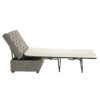 Convertible Ottoman Sleeper With Memory Mattress - Gray - Gray - Image 22