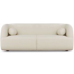 Anna - French Boucle Sofa - White