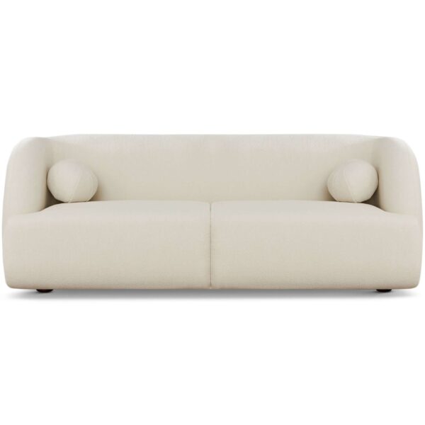 Anna - French Boucle Sofa - White