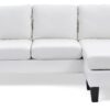 Jenna - Sofa Chaise - White - Image 2