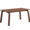 Ginny - 5 Piece With Side Chairs Dining Room Set - Walnut - Image 6