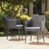 Kenneth - Chair Outdoor Dining Chair - Gray - Image 5