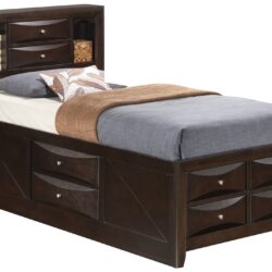 Marilla - Twin Storage Bed - Cappuccino