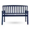Farmhouse Style Loja Bench Indoor / Outdoor Acacia Wood - Blue - Image 9