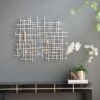 Iron Wall Decor - White / Gold - Image 6