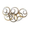 SerethaLeaf Wall Decor - Gold - Image 2