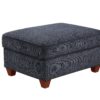 Gina - Sectional Sofa With Ottoman - Black - Image 4