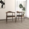 Kelly - Dining Chair - Black / Brown - Image 8