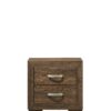 Miquell - Nightstand - Oak - Image 2