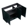 Contemporary 48" Freestanding Bathroom Vanity With Soft Close Cabinet Doors, Excluding Sink - Dark Green - Image 12