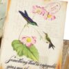 Book Boxes With Birds, Flowers, And Handwriting Design (Set of 4) - Multi - Image 7