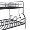 Full Long Over Queen Bunk Bed - Black - Image 6