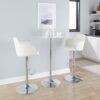 Clear - Adjustable Contemporary Bar Table - Clear - Image 3