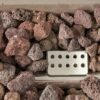 Modern Outdoor 40, 000 Btu Rectangular Concrete Propane Fire Pit - Dark Gray - Image 15
