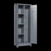 Metal Storage Cabinets, Cleaning Tool Cabinet With Locking Door, Tall Broom Tool Organizer And Storage, Large Storage Cabinet For Kitchen - Gray - Image 17