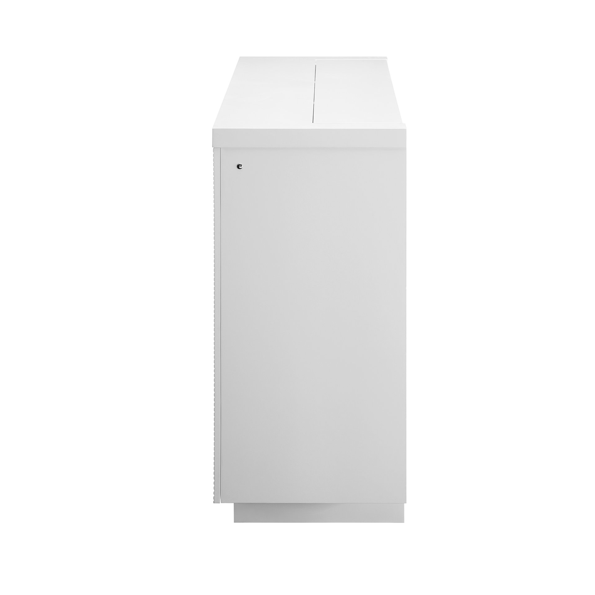 Aurora - Fireplace TV Lift With Adjustable Temperature And LED Colors - White - Image 6