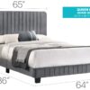 Lodi - Queen Bed - Gray - Image 6