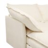 Versatile 6 Piece Modular Sofa Bed With Storage, Stylish Faux Double Layer Cushions, Comfortable & Durable Design, Perfect For Any Living Space - Beige - Image 16