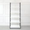 Fiona - Freestanding 3 Tower System Walk In Closet With 7 Shelf Wood And Metal Frame - White - Image 6