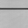 Markus - Modern Single Panel Iron Firescreen Black Brushed Silver - Image 7