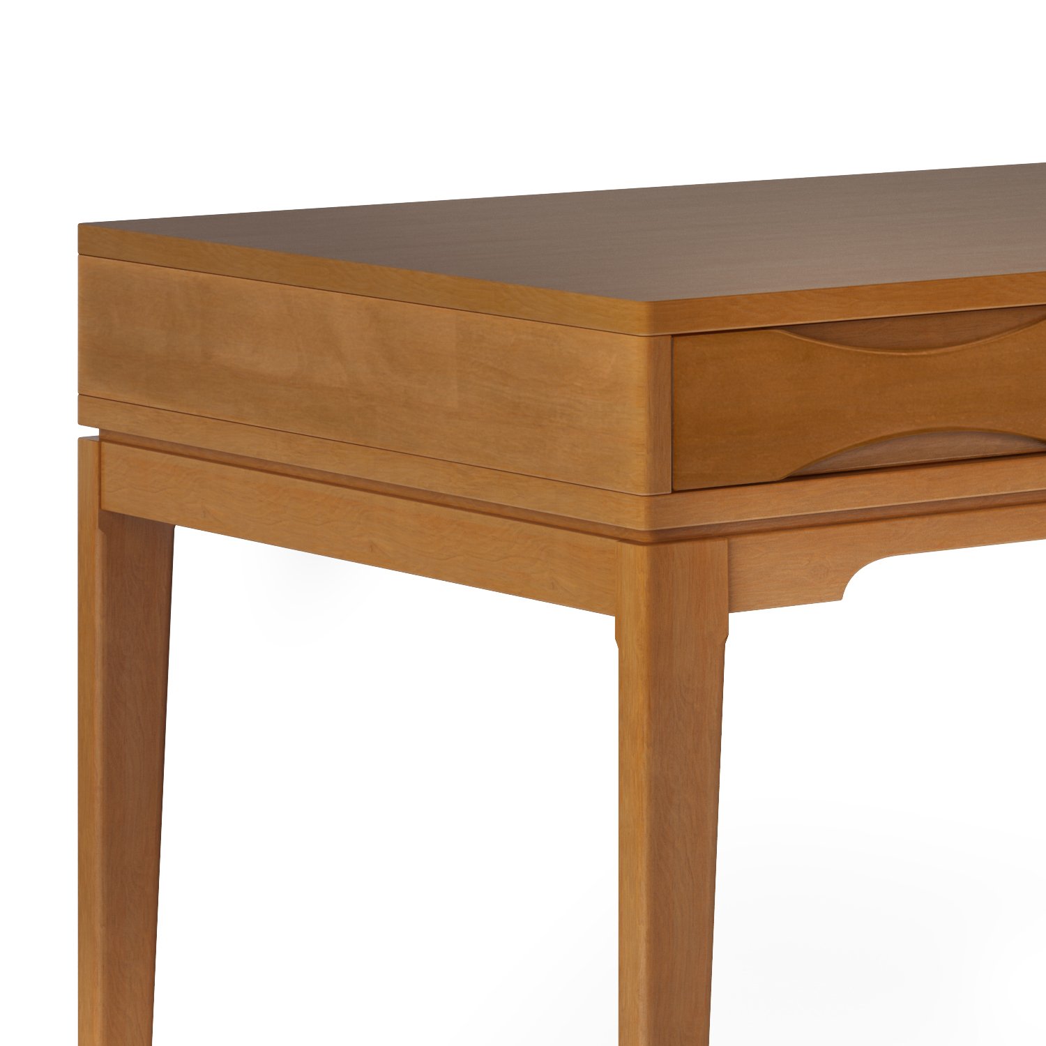 Harper - Desk - Light Golden Brown - Image 3
