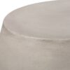 Outdoor Oval Shaped Side Table - Light Gray - Image 10