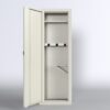 Wall Gun Safe, Gun Safes For Home, Gun Safes & Cabinets, Wall Safes Between The Studs, Quick Access Rifle Safe With Removable Shelf And Digital Keypad - White - Image 5