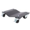Professional Steel Vehicle Dollies, Heavy Duty Wheel Dolly Steel Tire Skates With Brakes, 2 Pack, 2500Lbs Capacity - Black - Image 6