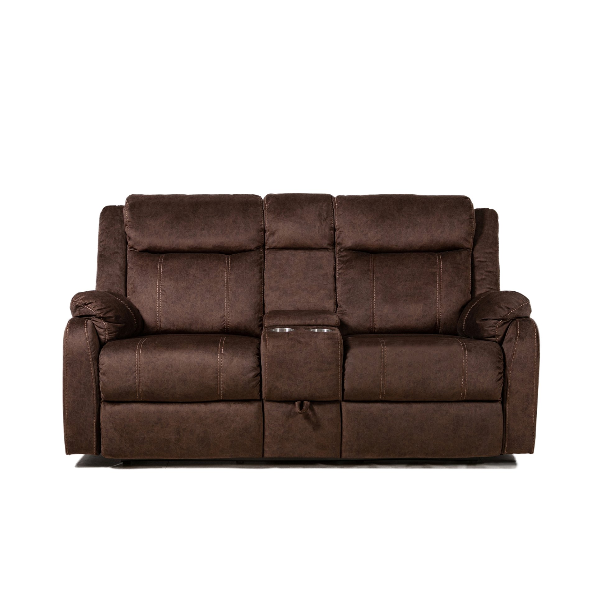 Sonet Domino - Recliner - Coffee - Image 9