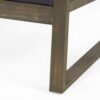 Samwell - Club Chair Outdoor Seating Acacia Wood - Dark Gray - Image 11