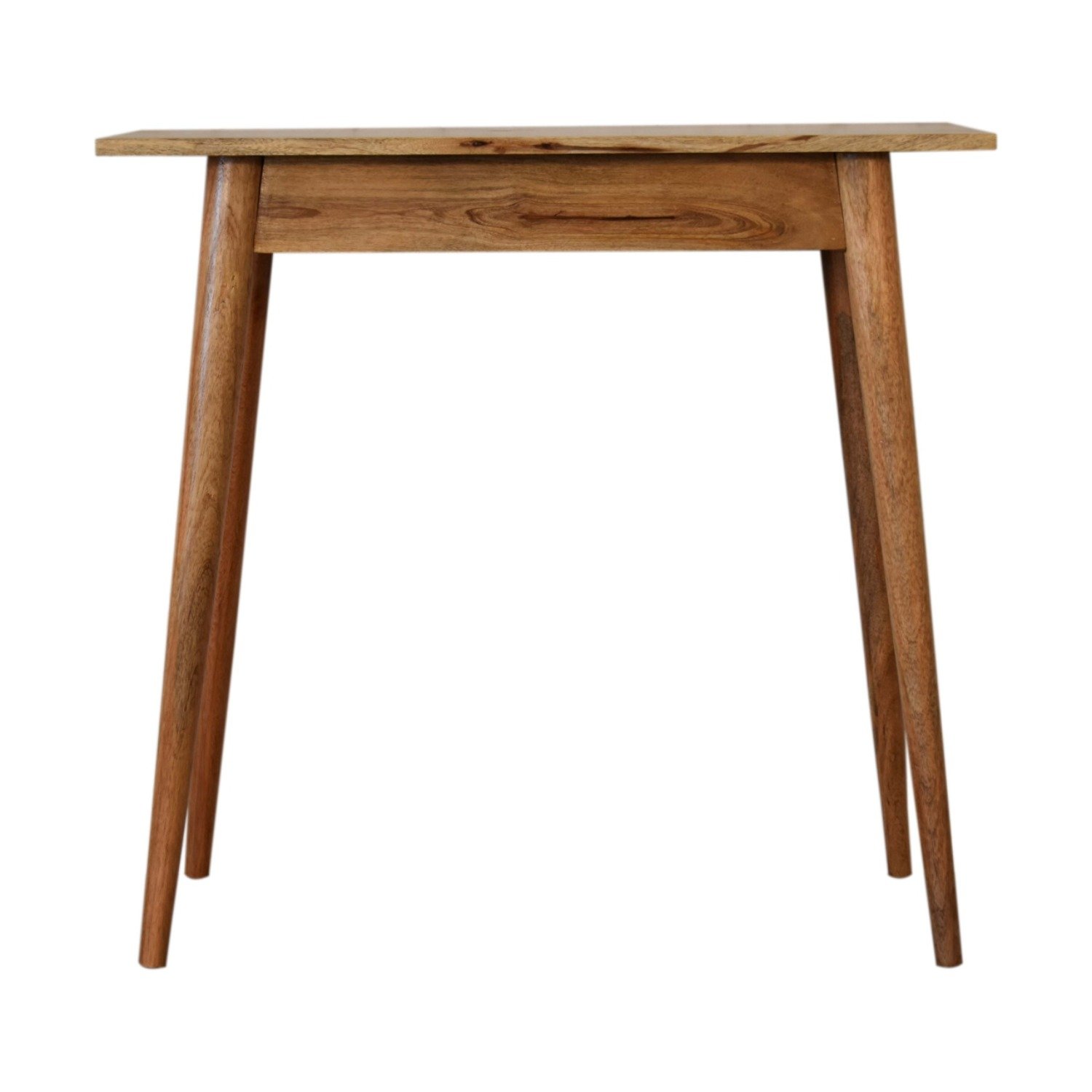 Mini Nordic Style Writing Desk - Oak - Image 11