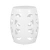 Large Metal End Table -White - Image 4