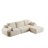 Compressed Sofa, Large Sectional Couches For Living Room - Beige - Image 15