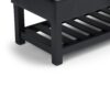 Saxon - Storage Ottoman Bench - Midnight Black - Image 4