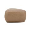 Pebble - Rounded Triangle Cocktail Ottoman - Tuscan Tan Brown - Image 3